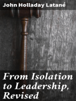From Isolation to Leadership, Revised