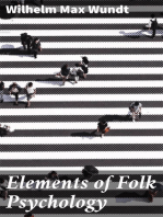 Elements of Folk Psychology: Outline of a Psychological History of the Development of Mankind