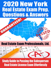 Read 2020 New Jersey Psi Real Estate Exam Prep Questions Answers Study Guide To Passing The Salesperson Real Estate License Exam Effortlessly Online By Real Estate Exam Professionals Ltd Books