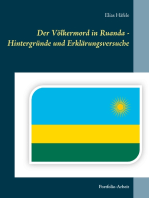Der Völkermord in Ruanda - Hintergründe und Erklärungsversuche: Portfolio-Arbeit