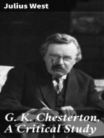 G. K. Chesterton, A Critical Study