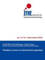 Flexibles Lernen an Hochschulen gestalten: ZFHE 14/3