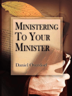 Ministering to Your Minister