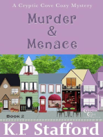 Murder & Menace (Cryptic Cove Cozy Mystery Series Book 2)