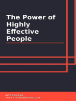 The Power of Highly Effective People