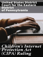 Children's Internet Protection Act (CIPA) Ruling