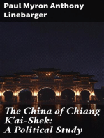 The China of Chiang K'ai-Shek: A Political Study