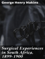 Surgical Experiences in South Africa, 1899-1900