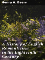 A History of English Romanticism in the Eighteenth Century