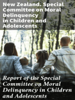 Report of the Special Committee on Moral Delinquency in Children and Adolescents