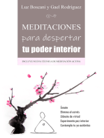 Meditaciones para despertar tu poder interior. Ámate, Elimina el estrés, Llénate de virtud, Experimenta paz interior, Contempla tu yo auténtico.