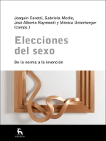Elecciones del sexo: De la norma a la invención