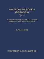 Tratados de lógica (Órganon) II