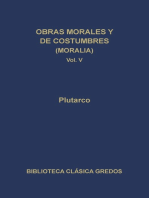 Obras morales y de costumbres (Moralia) V