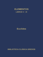 Elementos. Libros V-IX