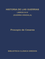 Historia de las guerras. Libros III-IV. Guerra vándala.