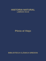 Historia natural. Libros VII-XI