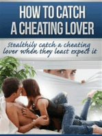 How to catch a cheating lover