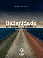Italianidade no interior paulista: Percursos e descaminhos de uma identidade étnica (1880-1950)