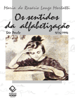 Os sentidos da alfabetização: São Paulo: 1876-1994