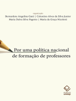 Por uma política nacional de formação de professores