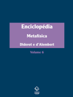 Enciclopédia, ou Dicionário razoado das ciências, das artes e dos ofícios: Volume 6: Metafísica