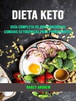 Dieta Keto: Guía Completa De Preparación De Comidas Cetogénicas Para Principiantes