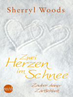 Zwei Herzen im Schnee