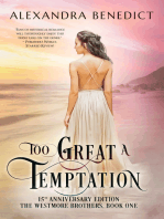 Too Great a Temptation: 15th Anniversary Edition (The Westmore Brothers, Book 1)