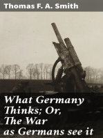 What Germany Thinks; Or, The War as Germans see it