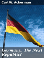 Germany, The Next Republic?