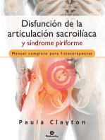 Disfunción de la articulación sacroilíaca y síndrome piriforme (Color)