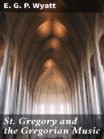 St. Gregory and the Gregorian Music