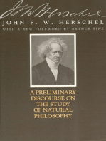 A Preliminary Discourse on the Study of Natural Philosophy