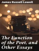 The Function of the Poet, and Other Essays