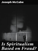 Is Spiritualism Based on Fraud?