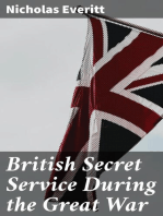 British Secret Service During the Great War