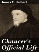 Chaucer's Official Life