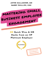 Mastering Small Business Employee Engagement: 30 Quick Wins & HR Hacks from an IIP Platinum Employer