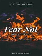 Fear Not: 30 Days to Cast Out Fear: Restoration Devotionals, #1