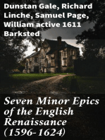 Seven Minor Epics of the English Renaissance (1596-1624)