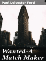Wanted—A Match Maker