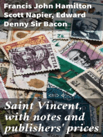 Saint Vincent, with notes and publishers' prices