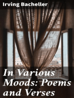 In Various Moods: Poems and Verses