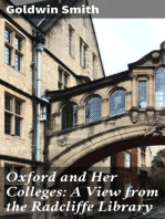 Oxford and Her Colleges: A View from the Radcliffe Library