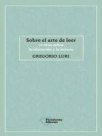 Sobre el arte de leer: 10 tesis sobre la educación y la lectura