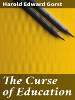 The Curse of Education