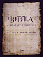 A Biblia Megtalált Fordítása. III. Könyv