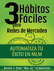 Lea 3 Habitos Faciles Para Redes De Mercadeo Automatiza Tu Exito En Mlm De Keith Schreiter Y Tom Big Al Schreiter En Linea Libros