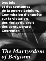 The Martyrdom of Belgium